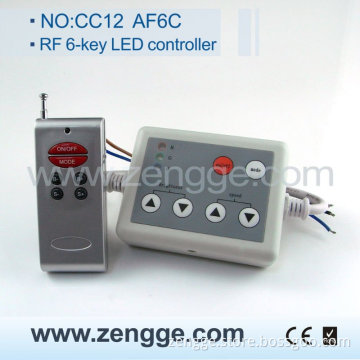 2013 new products on market! RF 6-Key Infrared LED Controller with CE&RoHS certificate